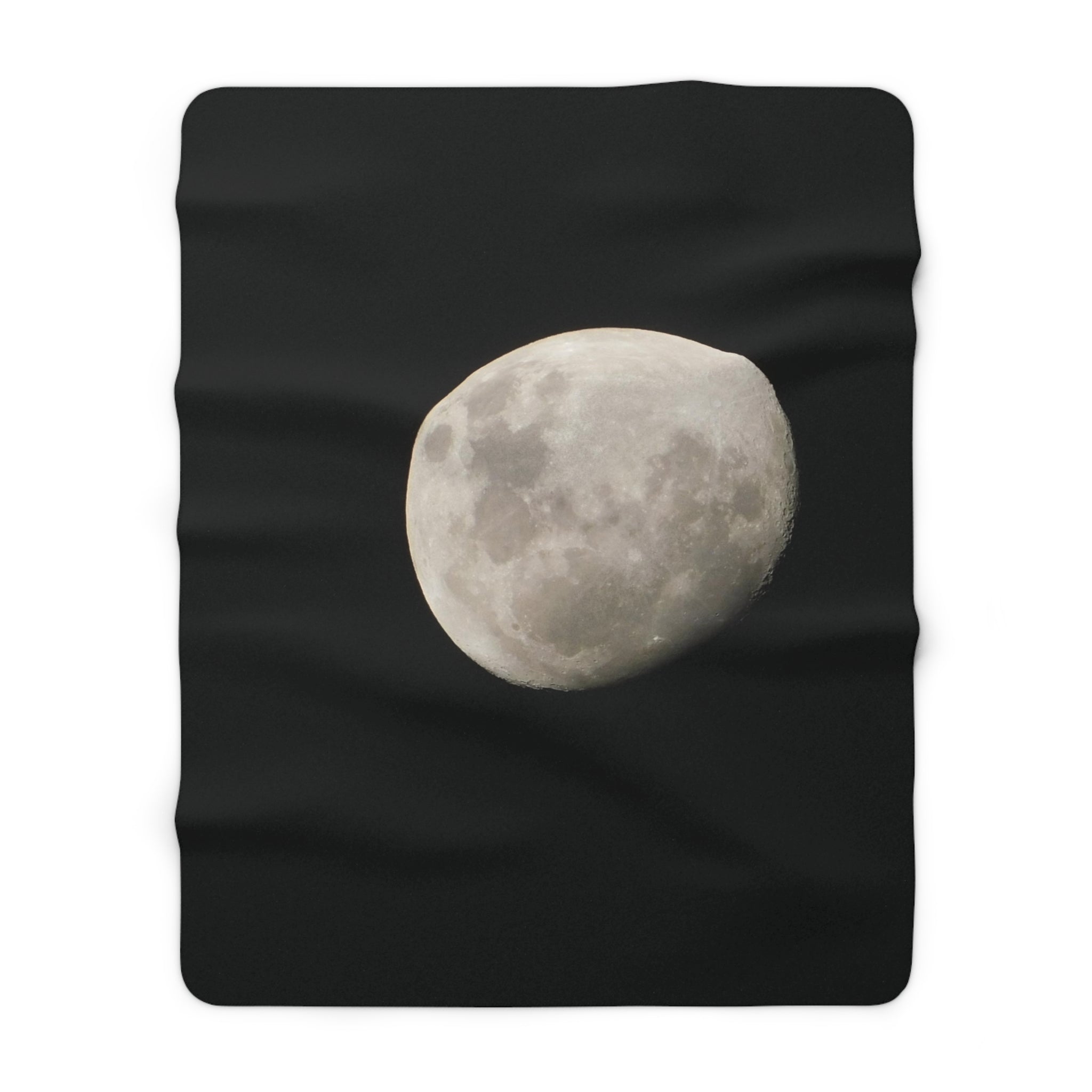 Silver Moon[Sherpa Fleece Blanket]