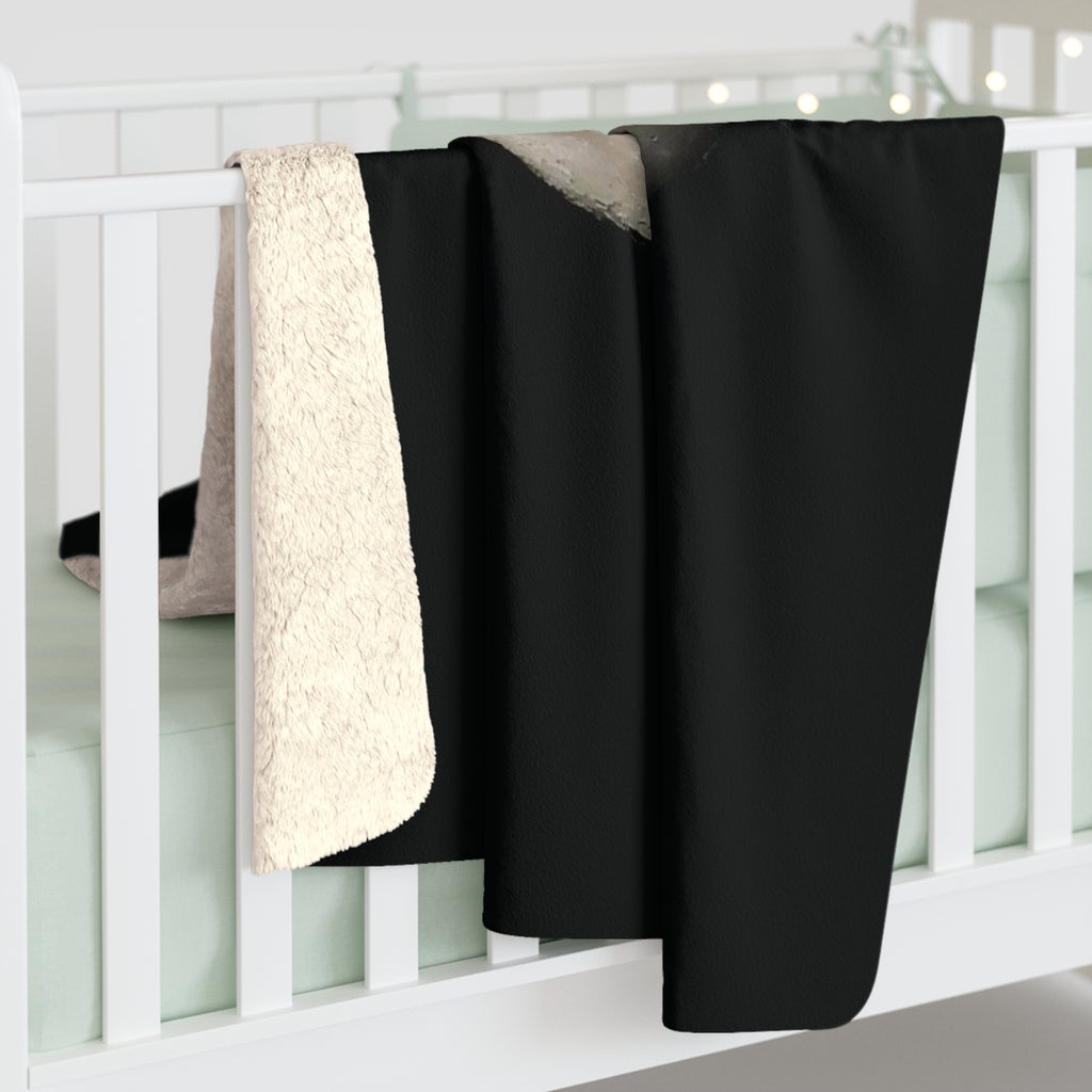 Silver Moon[Sherpa Fleece Blanket]